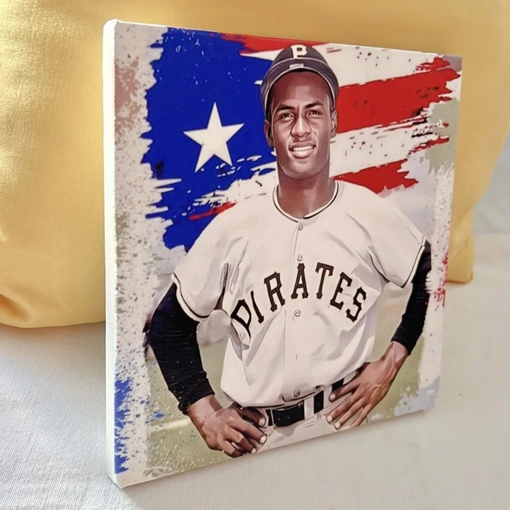 Roberto Clemente Canvas Art